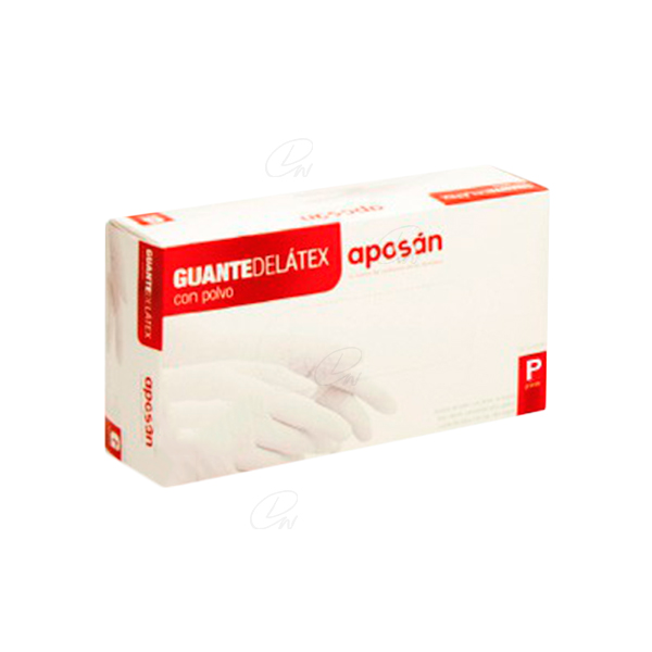GUANTES DE LATEX T- PEQ 100 U
